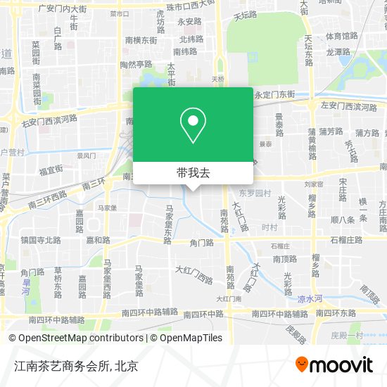 江南茶艺商务会所地图