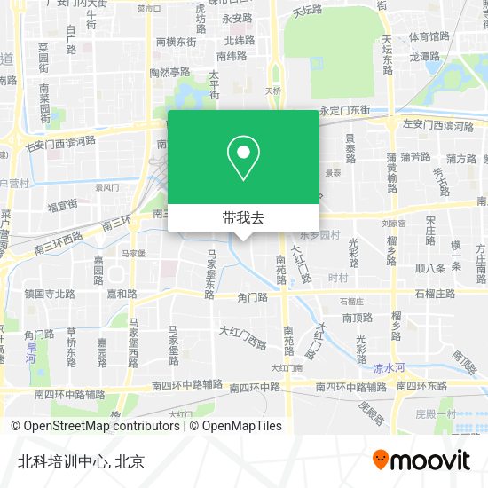 北科培训中心地图