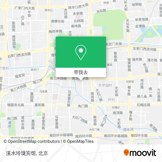 溪水玲珑宾馆地图