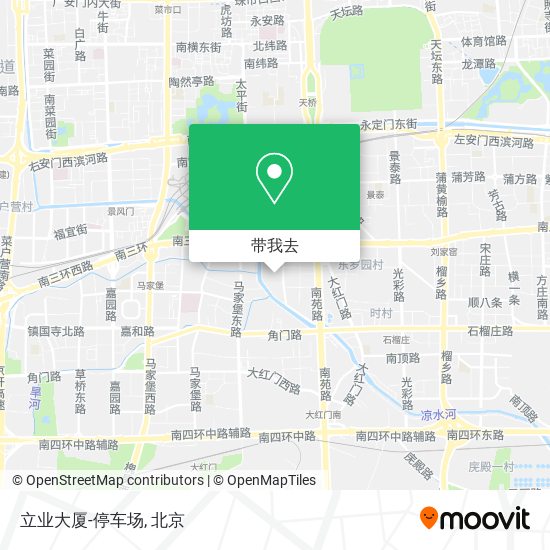 立业大厦-停车场地图