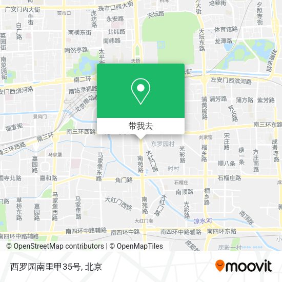 西罗园南里甲35号地图