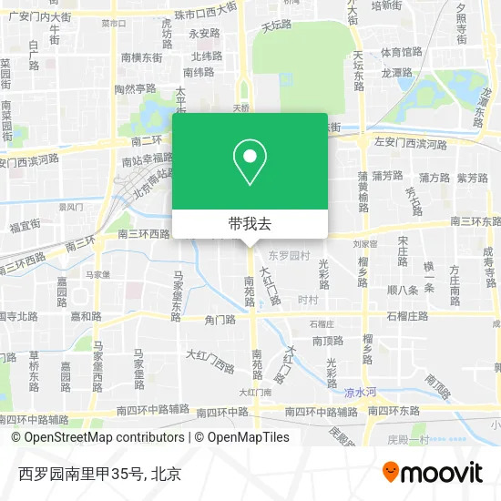 西罗园南里甲35号地图