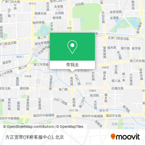 方正宽带(洋桥客服中心)地图