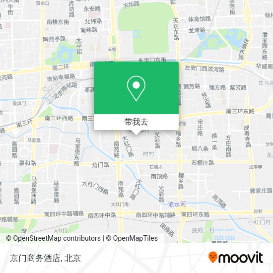 京门商务酒店地图