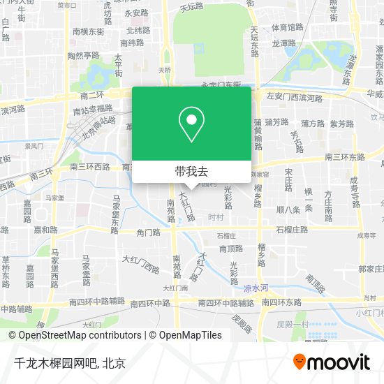 千龙木樨园网吧地图