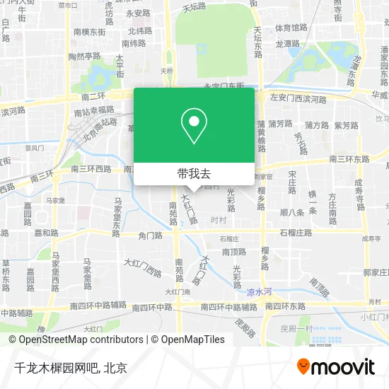 千龙木樨园网吧地图