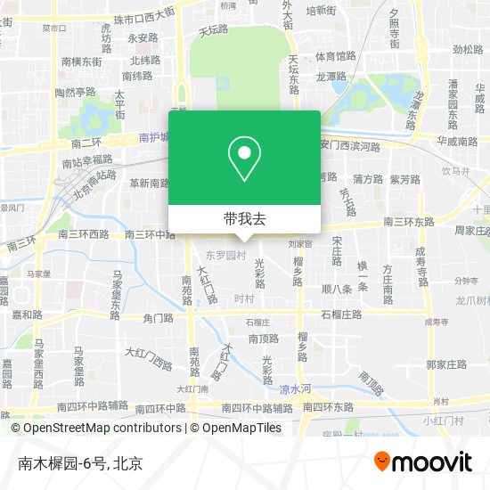 南木樨园-6号地图