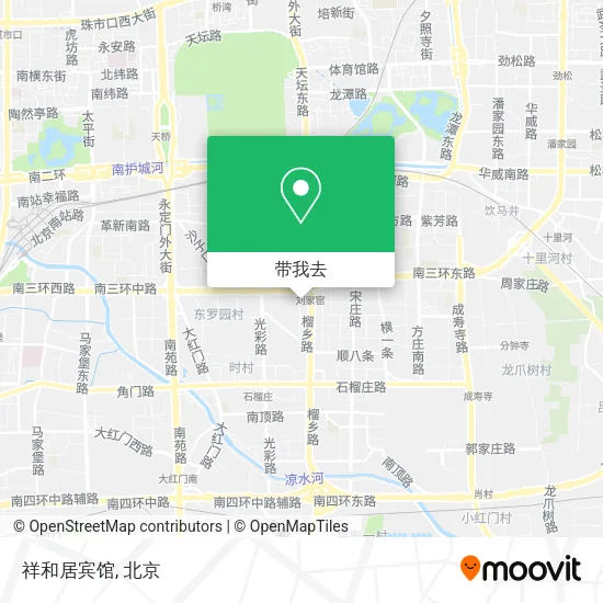 祥和居宾馆地图