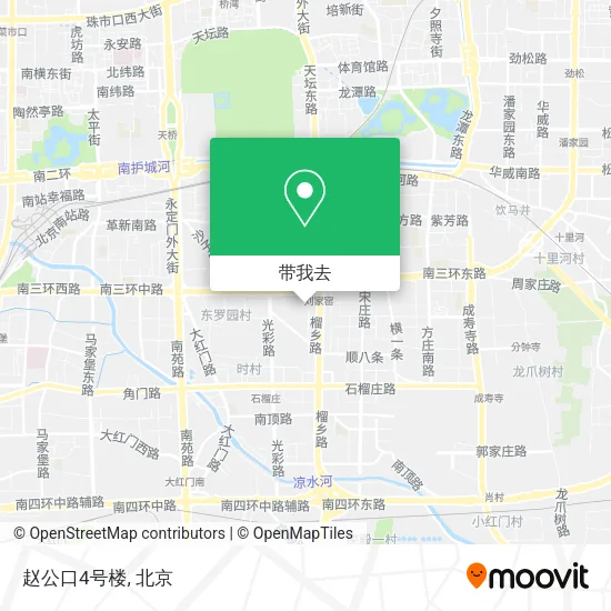赵公口4号楼地图