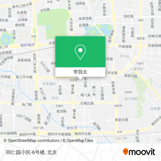 同仁园小区-6号楼地图