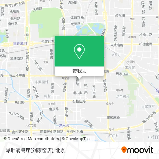 爆肚满餐厅(刘家窑店)地图