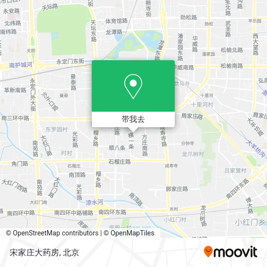 宋家庄大药房地图