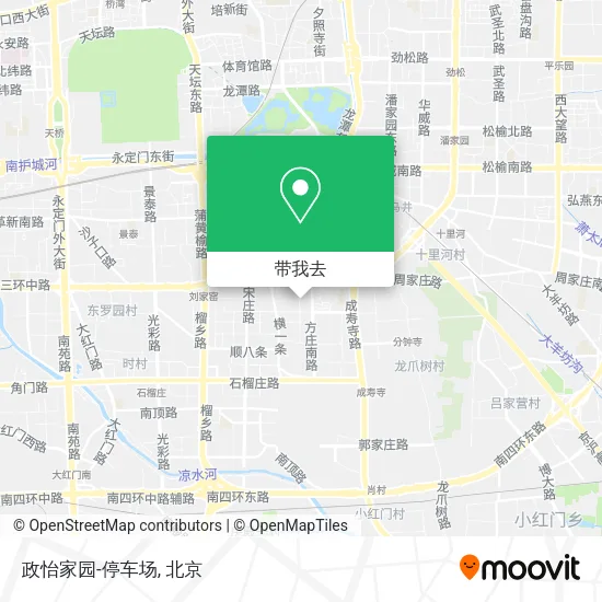政怡家园-停车场地图