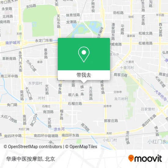 华康中医按摩部地图