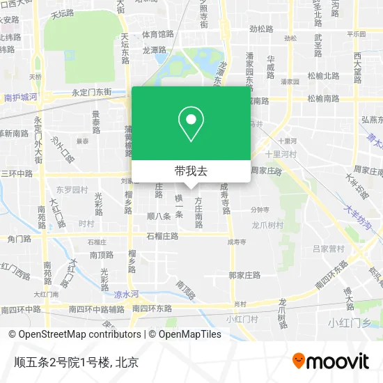 顺五条2号院1号楼地图