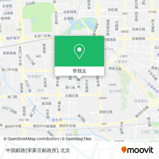 中国邮政(宋家庄邮政所)地图