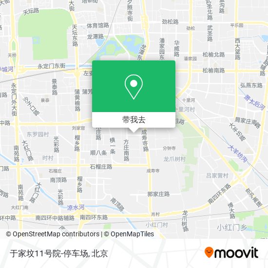 于家坟11号院-停车场地图