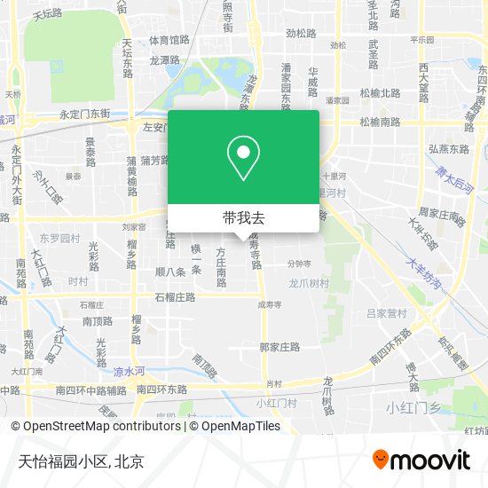 天怡福园小区地图