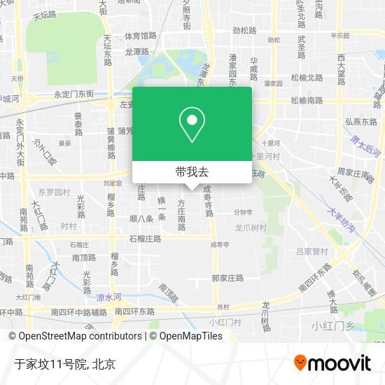 于家坟11号院地图