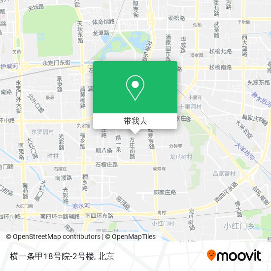 横一条甲18号院-2号楼地图