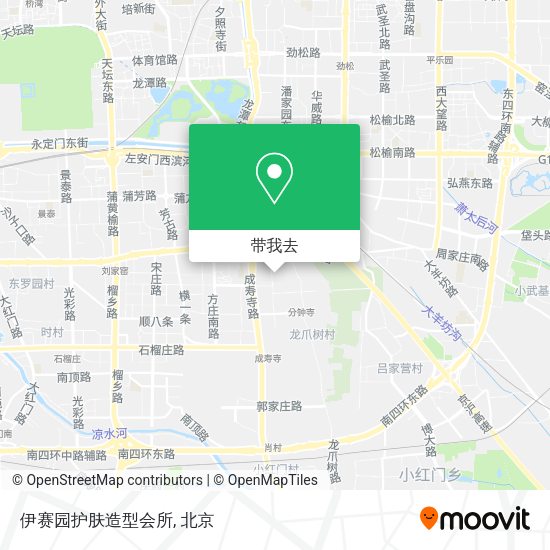 伊赛园护肤造型会所地图