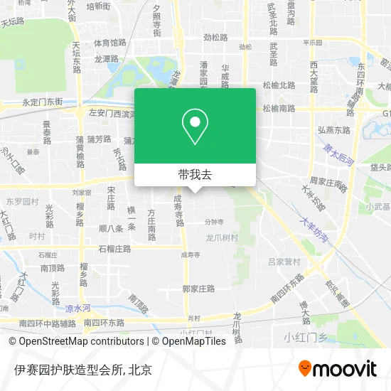 伊赛园护肤造型会所地图