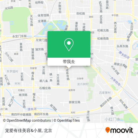 宠爱有佳美容&小屋地图
