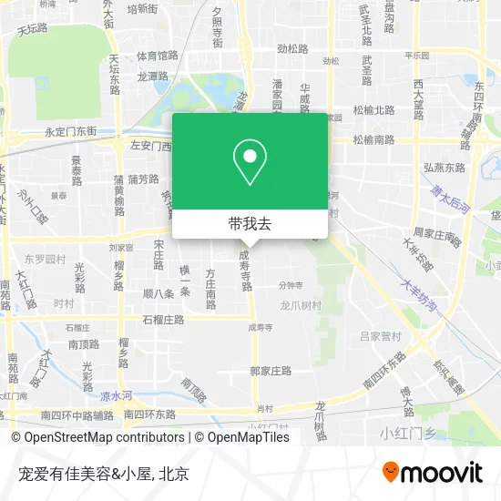 宠爱有佳美容&小屋地图