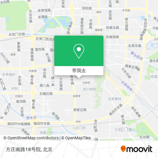 方庄南路18号院地图
