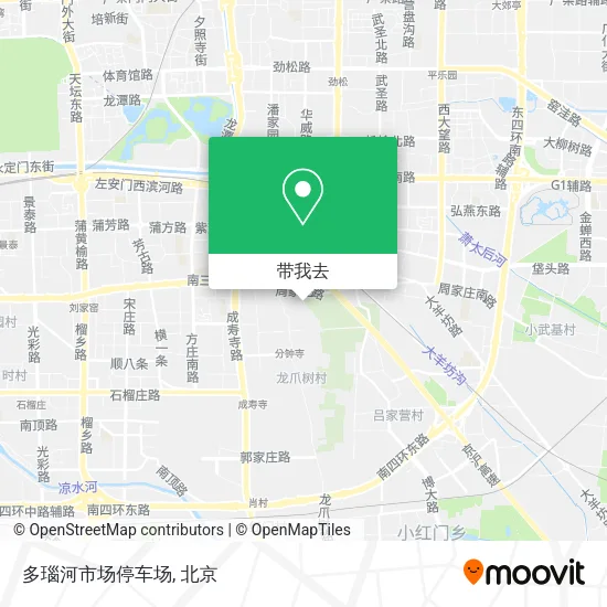多瑙河市场停车场地图