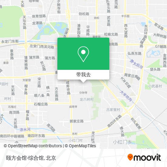 颐方会馆-综合馆地图