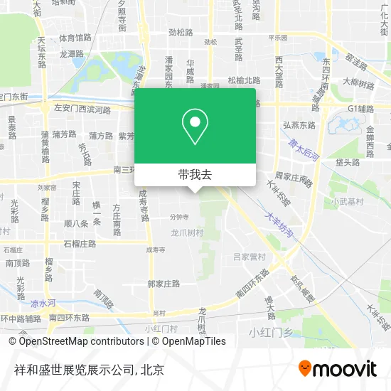 祥和盛世展览展示公司地图