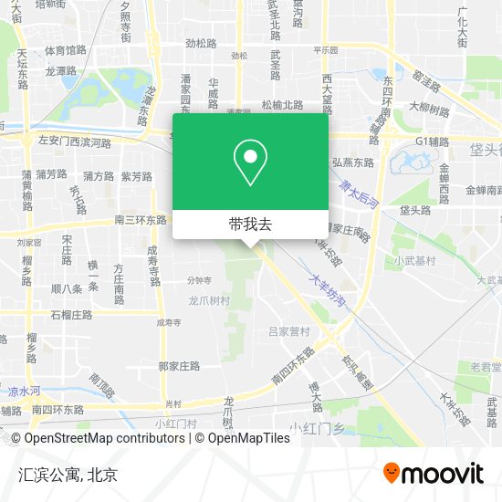 汇滨公寓地图