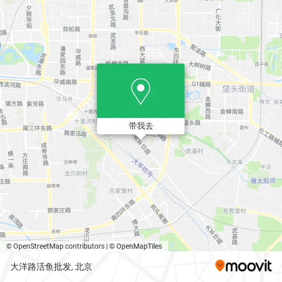 大洋路活鱼批发地图
