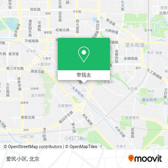 爱民小区地图