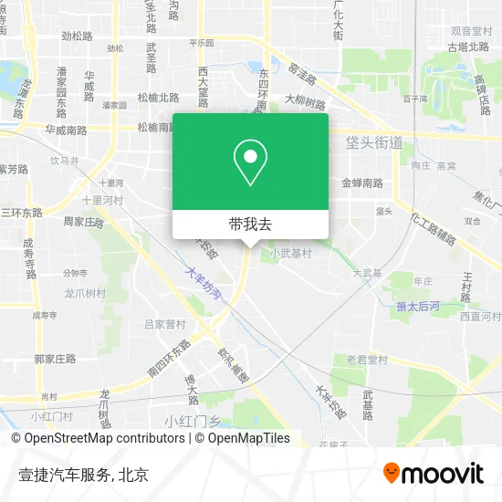 壹捷汽车服务地图