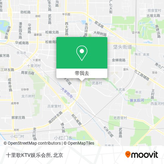 十里歌KTV娱乐会所地图