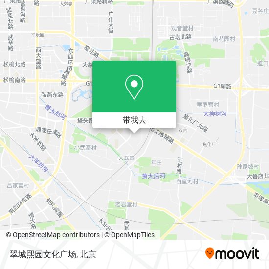 翠城熙园文化广场地图