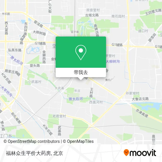 福林众生平价大药房地图
