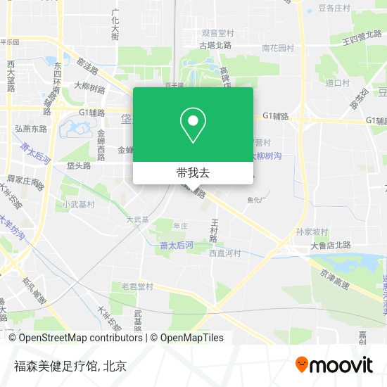 福森美健足疗馆地图