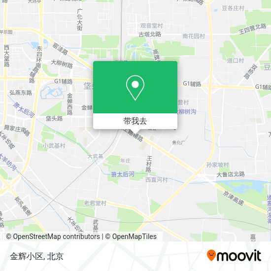金辉小区地图