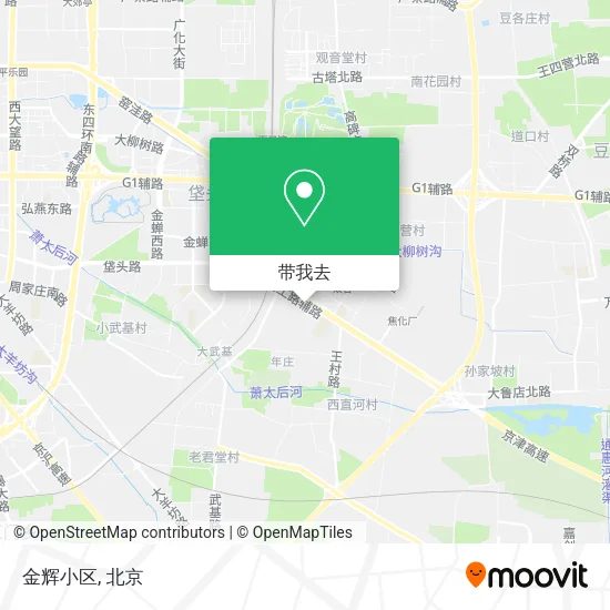 金辉小区地图