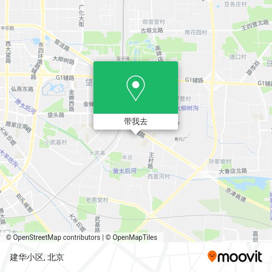 建华小区地图