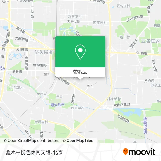 鑫水中悦色休闲宾馆地图