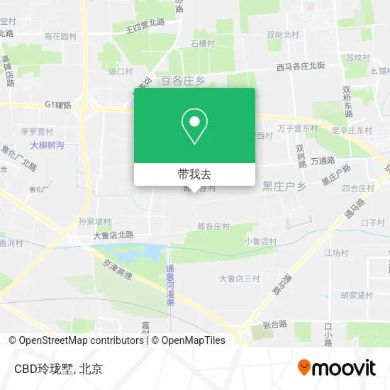 CBD玲珑墅地图