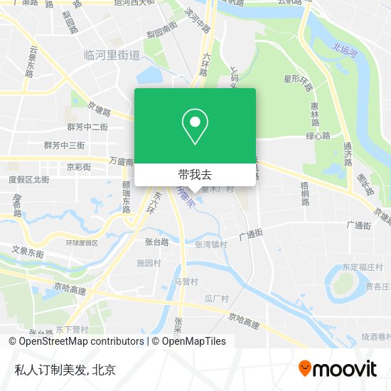 私人订制美发地图