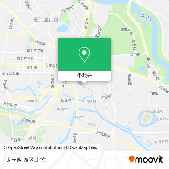 太玉园-西区地图