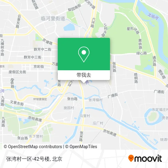 张湾村一区-42号楼地图