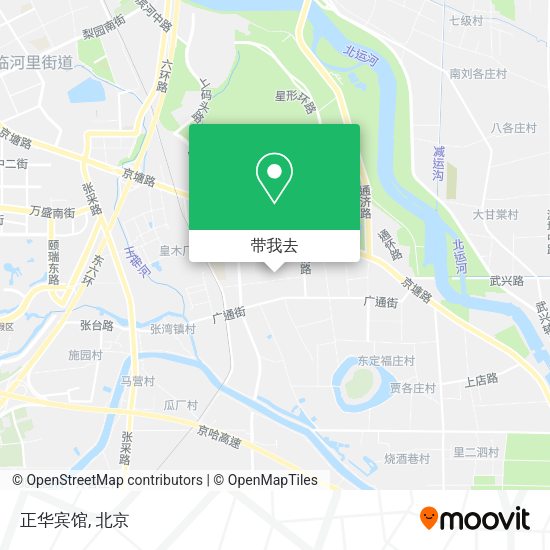 正华宾馆地图