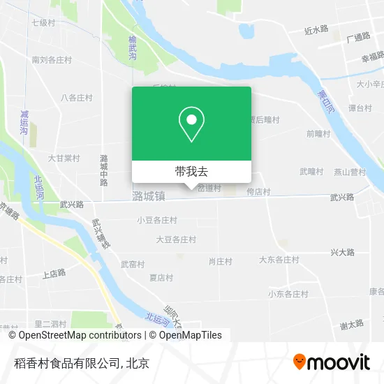 稻香村食品有限公司地图